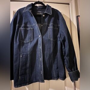 Jones New York Stretch Denim Jacket